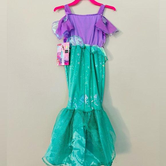 Little Mermaid Ariel dress costume 3-4T - Picture 3 of 3